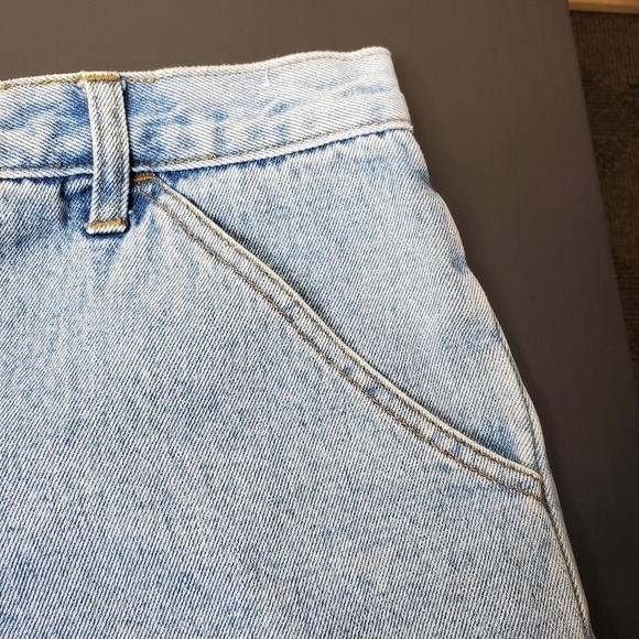 Zana Di Jean Light Wash Women's Size 13/14 Button Fly Shorts - Picture 6 of 13